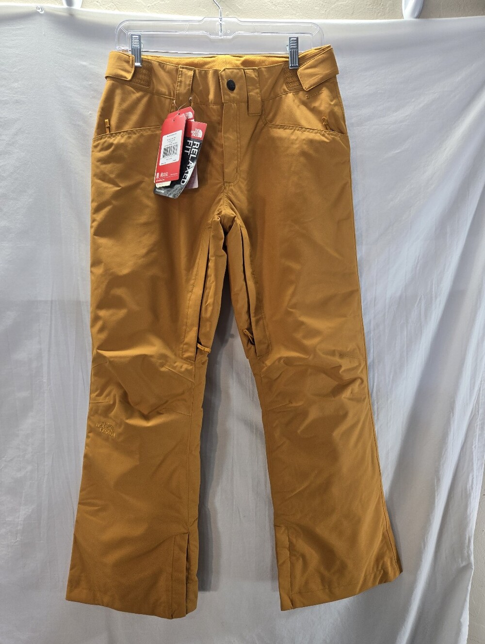 The North Face Womens Size Small Orange Freedom Insulated Snow Pants New